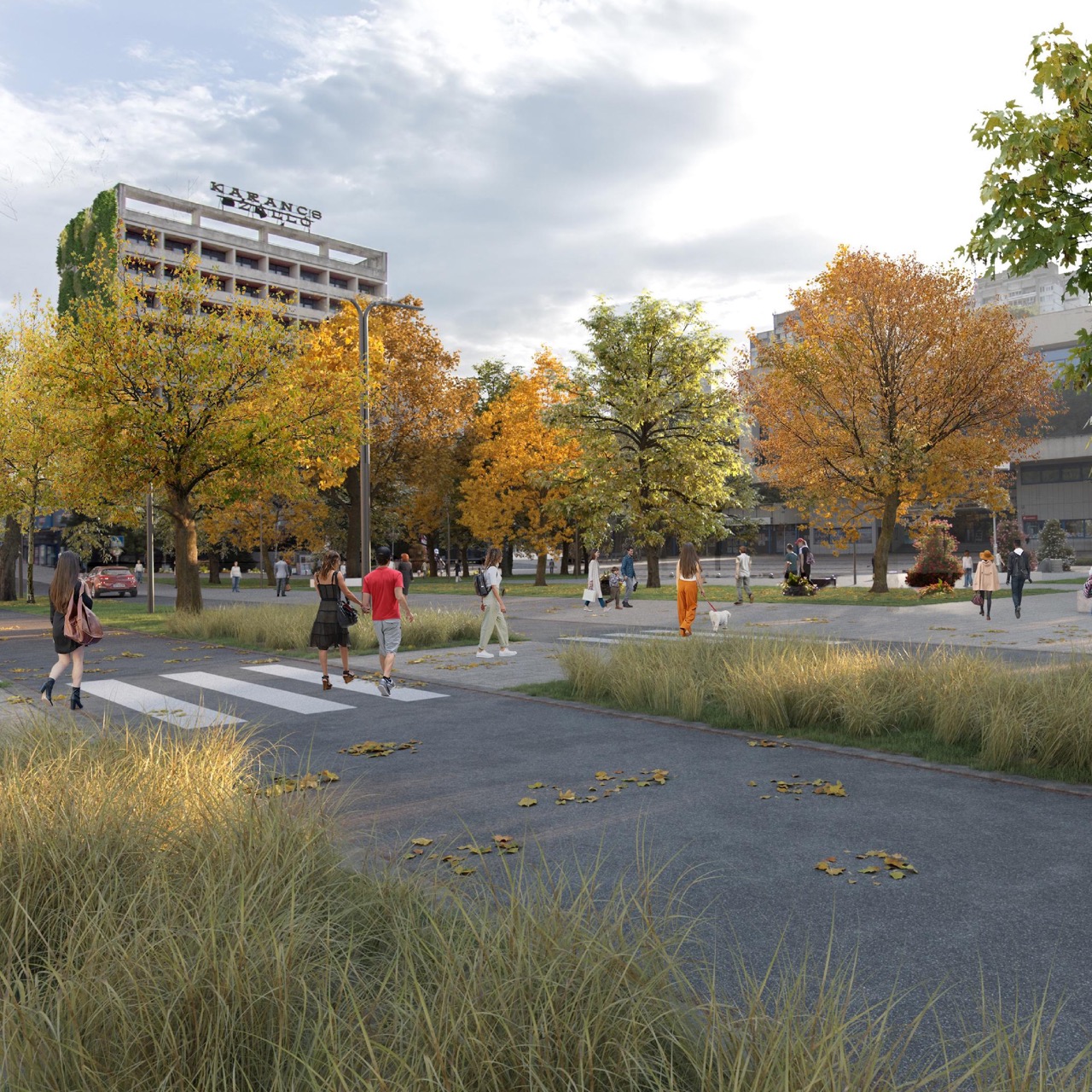 
					SALGÓTARJÁN VÁROSKÖZPONT REHABILITÁCIÓ
					ORSZÁGOS ÖTLETPÁLYÁZAT
					EREDMÉNY: 2. HELYEZÉS
					
                     TERVEZÉS ÉVE:2025-2026