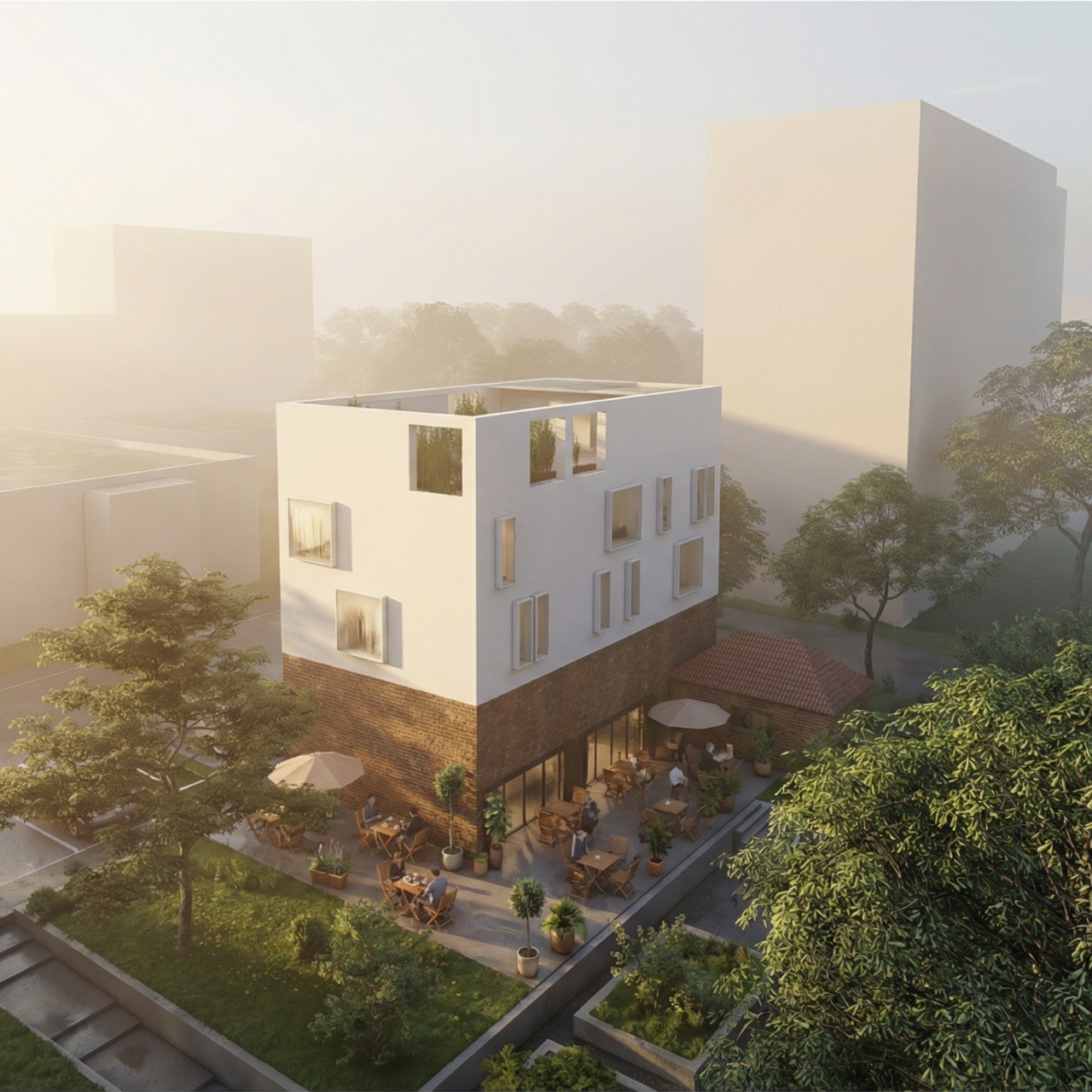 
					MEGLÉVŐ HŐKÖZPONT ÁTALAKÍTÁSA TÁRSASHÁZZÁ, PÉCS
					KONCEPCIÓTERV
					
                     TERVEZÉS ÉVE:2025