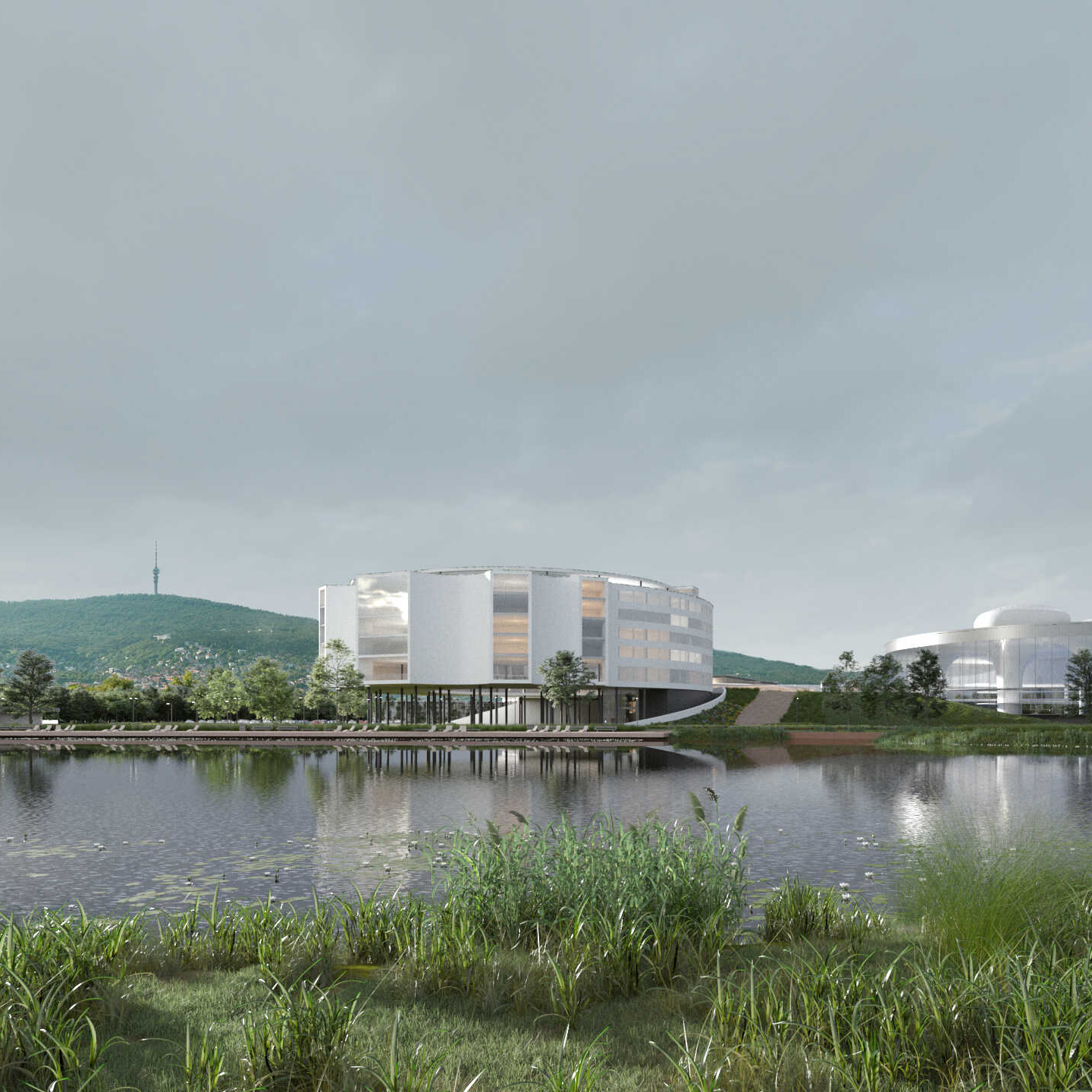 TÜSKÉSRÉT FEJLESZTÉSE, PÉCS
					PÉCS
                    NYÍILT TÁJÉPÍTÉSZETI TERVPÁLYÁZAT        
                    TERVEZÉS ÉVE: 2022